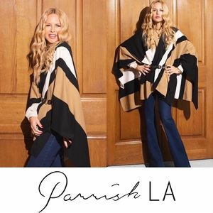 NWT ParrishLA Stevie Poncho
